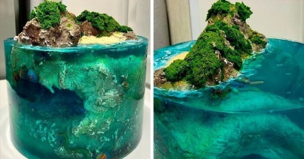 30 тортов, похожих на райские острова, затерянные в океане 30 тортов, похожих на райские острова, затерянные в океане