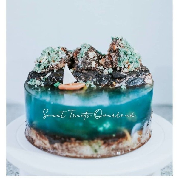 30 тортов, похожих на райские острова, затерянные в океане 30 тортов, похожих на райские острова, затерянные в океане