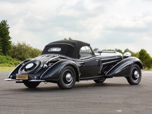 Единственный сохранившийся довоенный родстер Horch 855 1939 года Единственный сохранившийся довоенный родстер Horch 855 1939 года