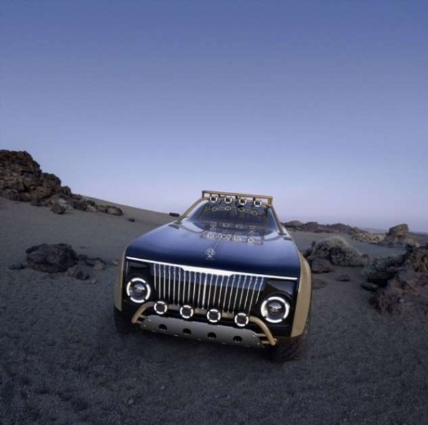 Maybach построила роскошный 2-местный внедорожник Maybach построила роскошный 2-местный внедорожник