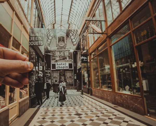 Окно в прошлое: житель Баку комбинирует старые фото с современными видами Окно в прошлое: житель Баку комбинирует старые фото с современными видами